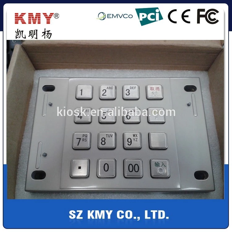 Киоск оплаты ATM шифровал пусковую площадку Pin (KMY3501B-PCI)