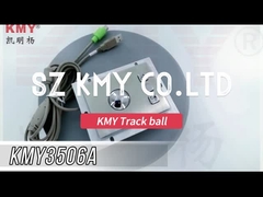 Интерфейс USB трекбола металла водоустойчивой нержавеющей стали оптически мыши IP65 промышленный