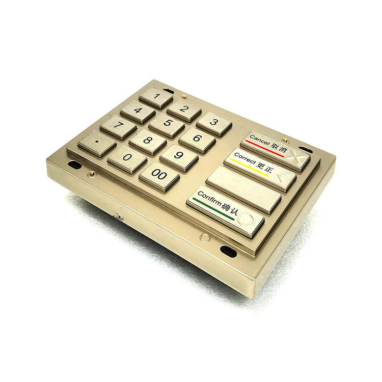 Шифровать Pin EPP машины ATM прокладывает DES 3DES ключей аттестации 16 PCI 4,0