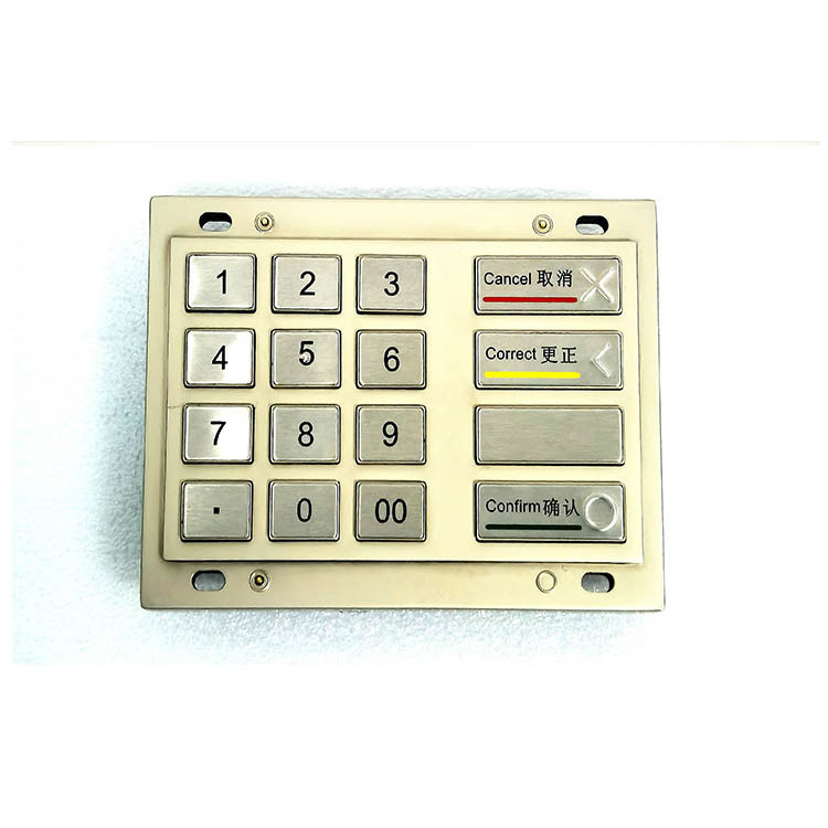 Шифровать Pin EPP машины ATM прокладывает DES 3DES ключей аттестации 16 PCI 4,0